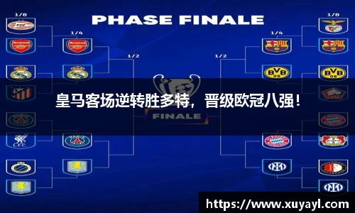 皇马客场逆转胜多特，晋级欧冠八强！